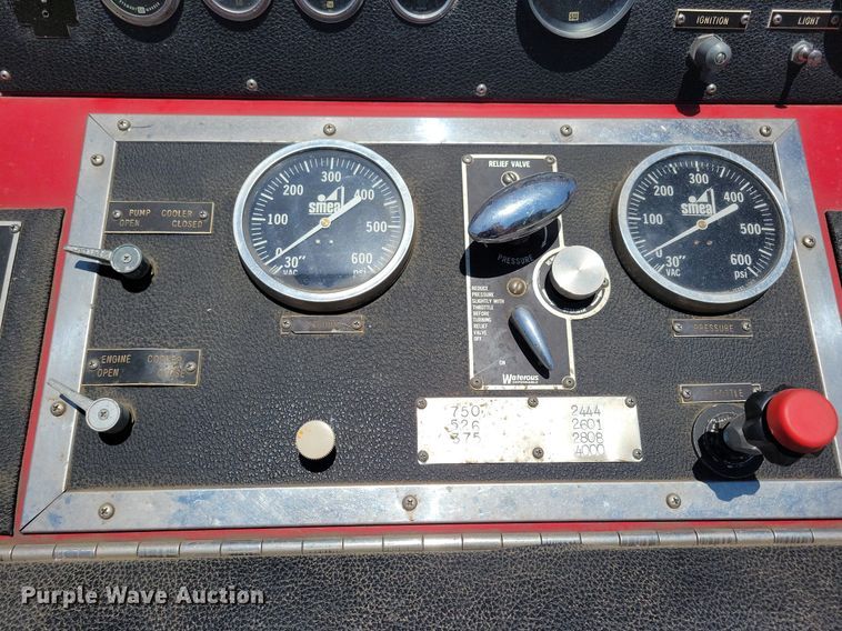 image for item IQ9870 1986 Chevrolet C70  fire truck