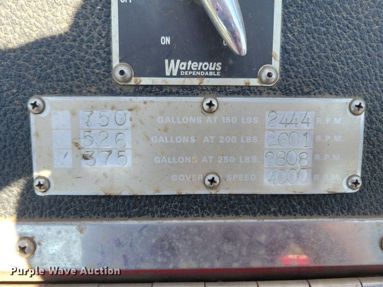 image for item IQ9870 1986 Chevrolet C70  fire truck