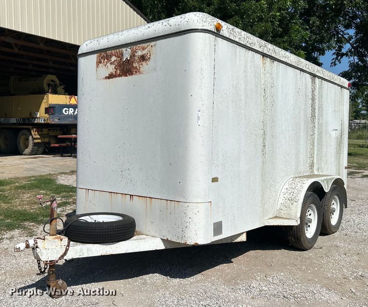 image for item LE9701 1998 W-W Trailer  enclosed cargo trailer