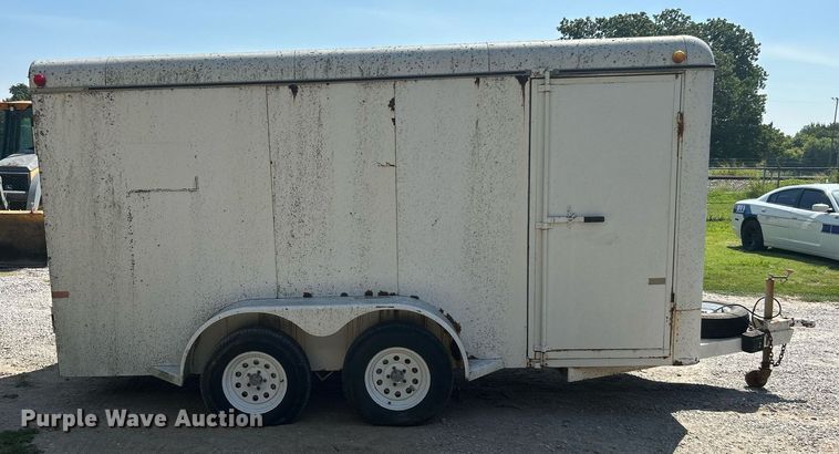 image for item LE9701 1998 W-W Trailer  enclosed cargo trailer