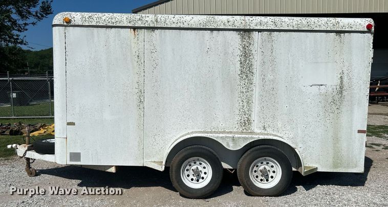 image for item LE9701 1998 W-W Trailer  enclosed cargo trailer