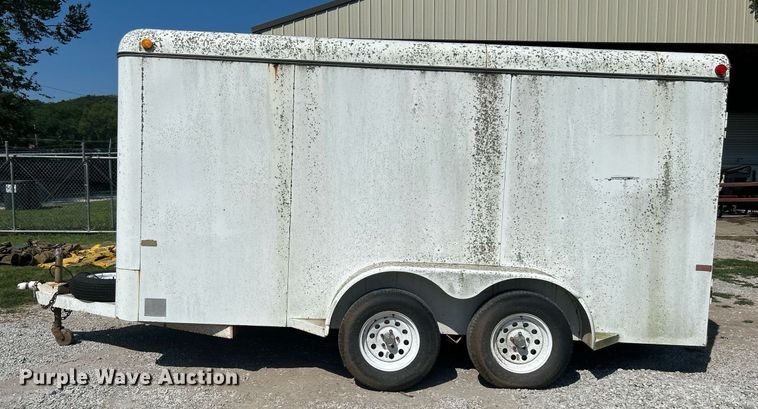 image for item LE9701 1998 W-W Trailer  enclosed cargo trailer