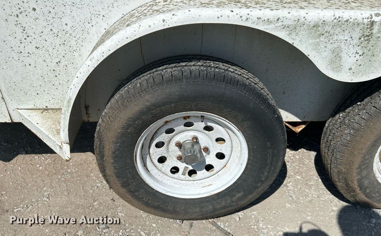 image for item LE9701 1998 W-W Trailer  enclosed cargo trailer