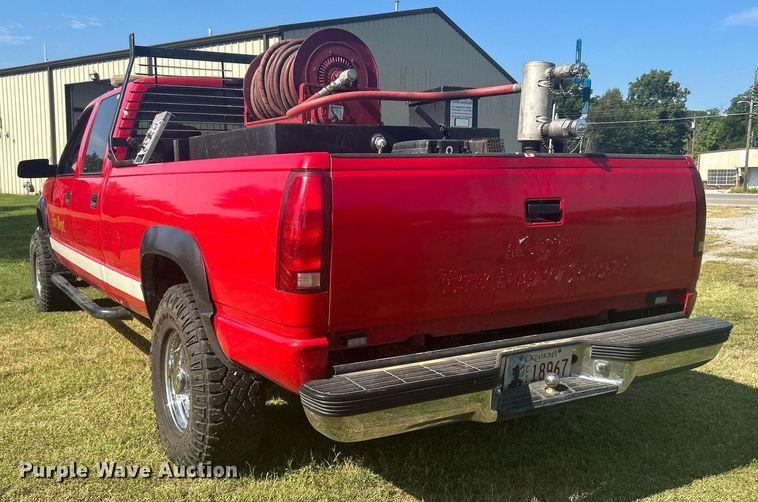 image for item LE9704 1999 Chevrolet K3500  Crew Cab brush fire truck