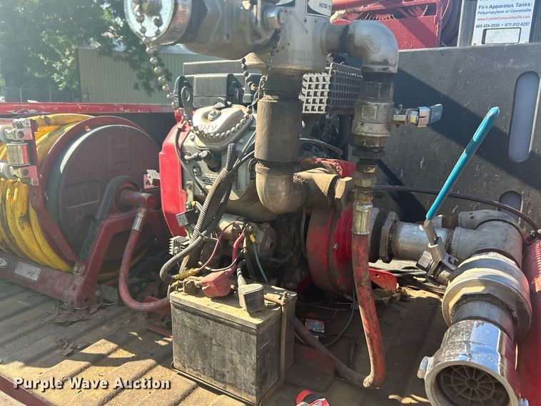 image for item LE9704 1999 Chevrolet K3500  Crew Cab brush fire truck