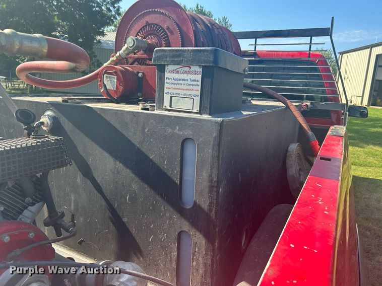 image for item LE9704 1999 Chevrolet K3500  Crew Cab brush fire truck