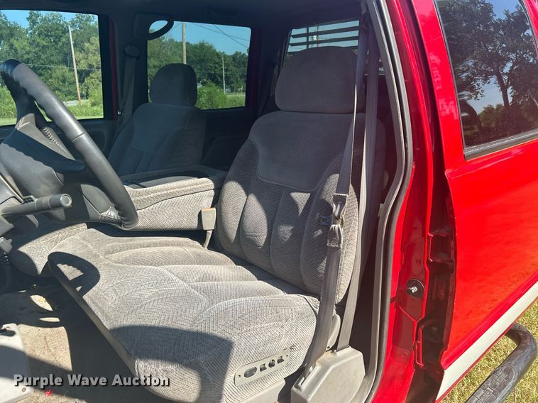 image for item LE9704 1999 Chevrolet K3500  Crew Cab brush fire truck