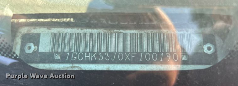 image for item LE9704 1999 Chevrolet K3500  Crew Cab brush fire truck