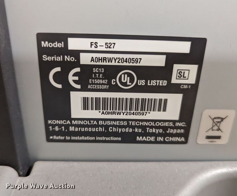 image for item LM9892 2010 Konica Minolta BizHub C360  all in one copier