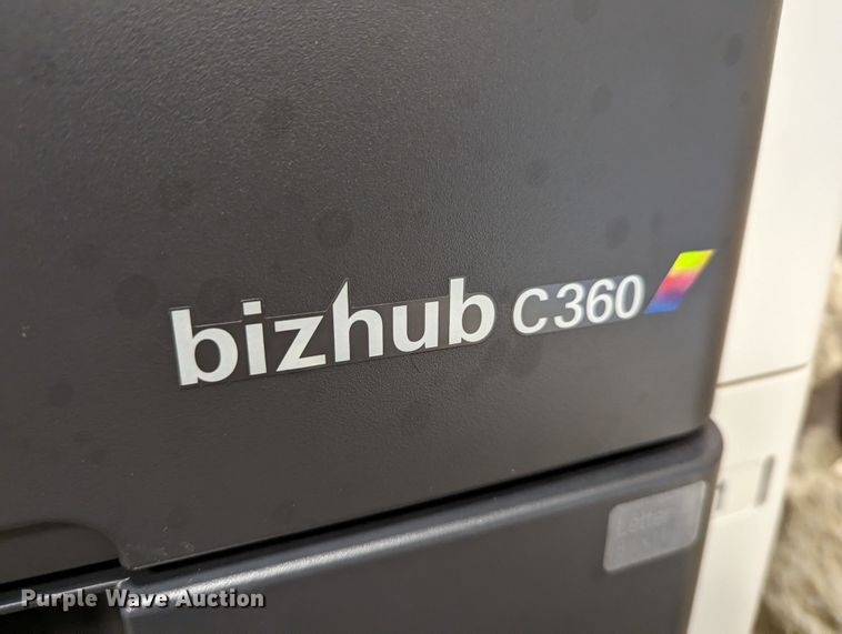 image for item LM9892 2010 Konica Minolta BizHub C360  all in one copier