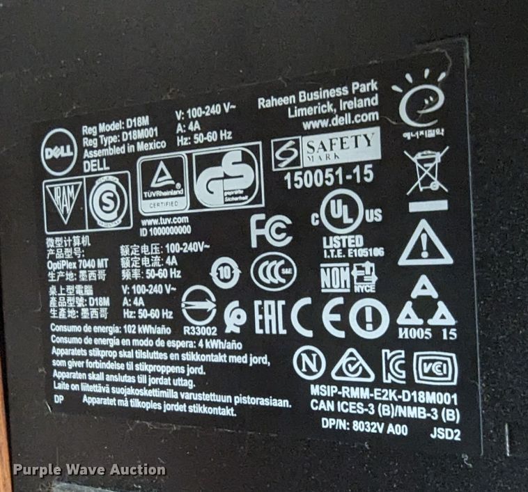 image for item LM9898 (12) Dell CPUs
