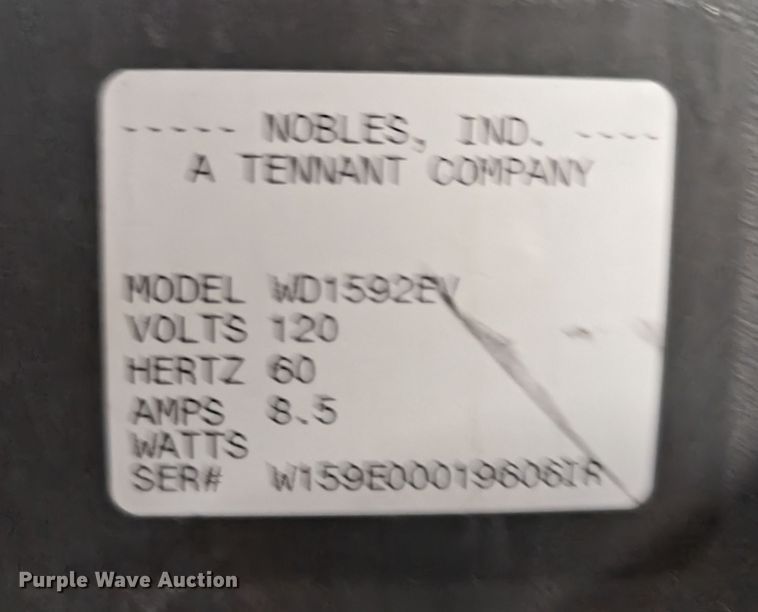 image for item LM9901 Nobles Typhoon EV WD1592EV  wet/dry vacuum