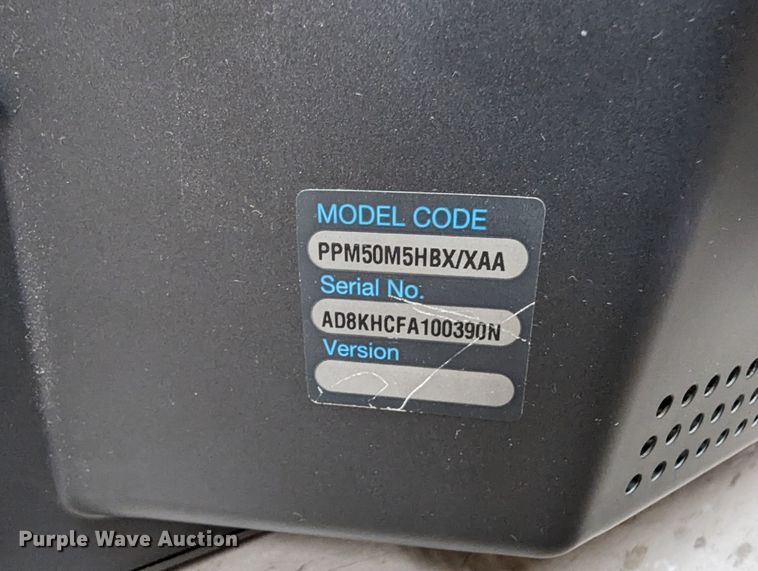 image for item LM9906 (3) Samsung PPM50M5H8 televisions