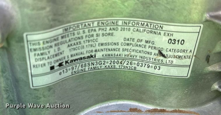 image for item LM9909 John Deere WE85  lawn mower