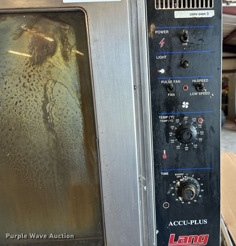 image for item LM9914 Lang GCOF-AP-NAT  double oven