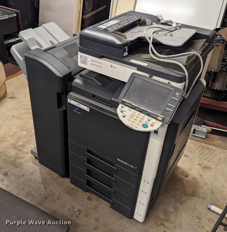 image for item LM9915 2010 Bizhub C360  multifunction copier