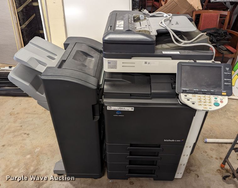 image for item LM9915 2010 Bizhub C360  multifunction copier