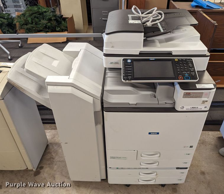 image for item LM9919 Savin MP C3503  multifunction printer