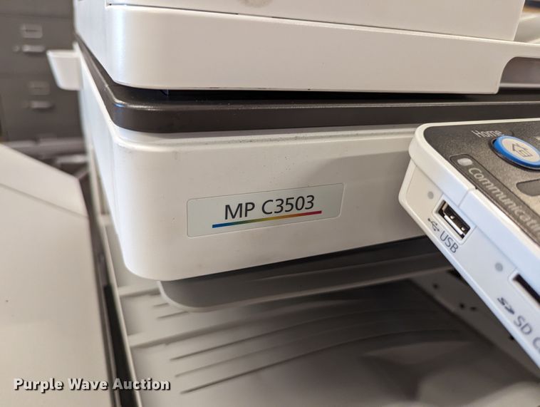 image for item LM9919 Savin MP C3503  multifunction printer