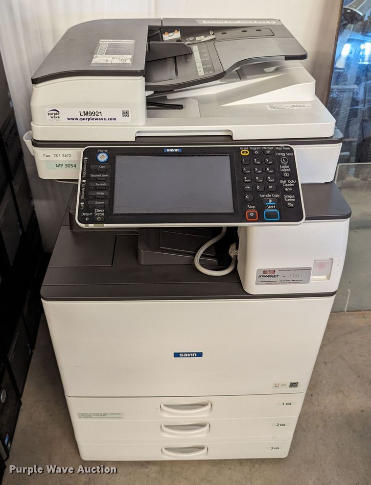 image for item LM9921 Savin MP 3054  multifunction printer