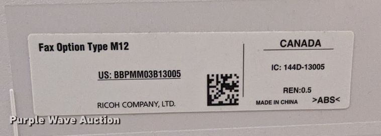 image for item LM9921 Savin MP 3054  multifunction printer