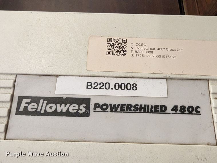 image for item LM9922 (2) shredders