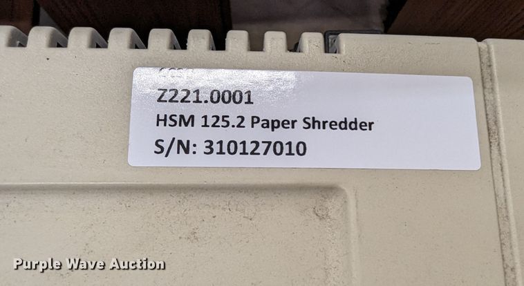 image for item LM9922 (2) shredders