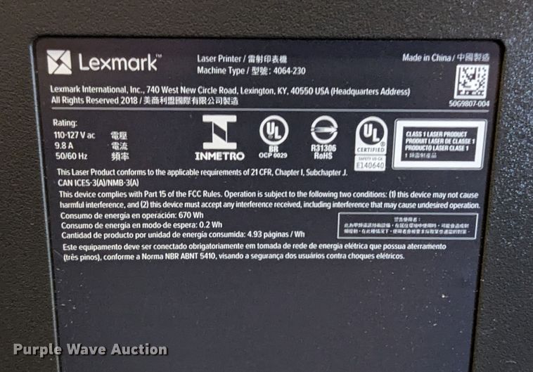 image for item LM9923 (6) copier/printers