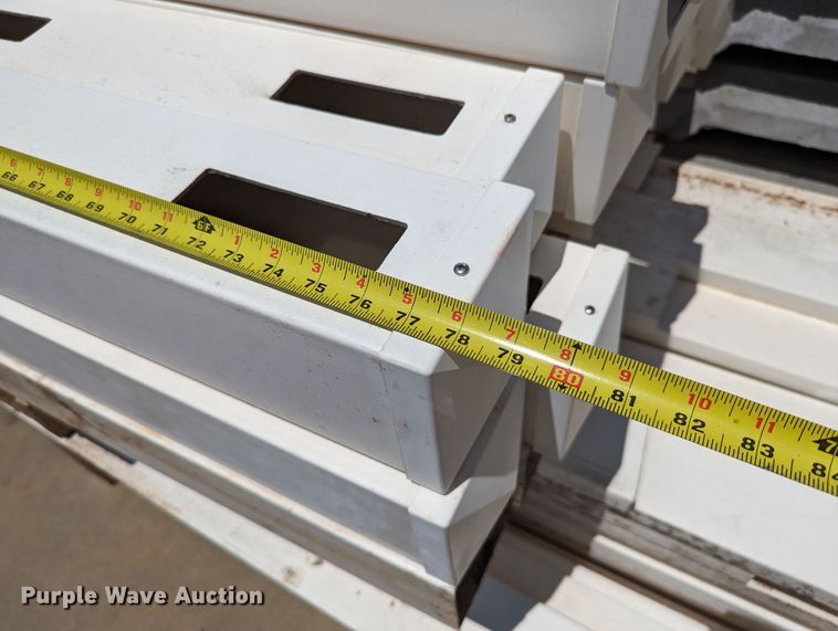 image for item LM9939 Approximately 240' of vinyl fence