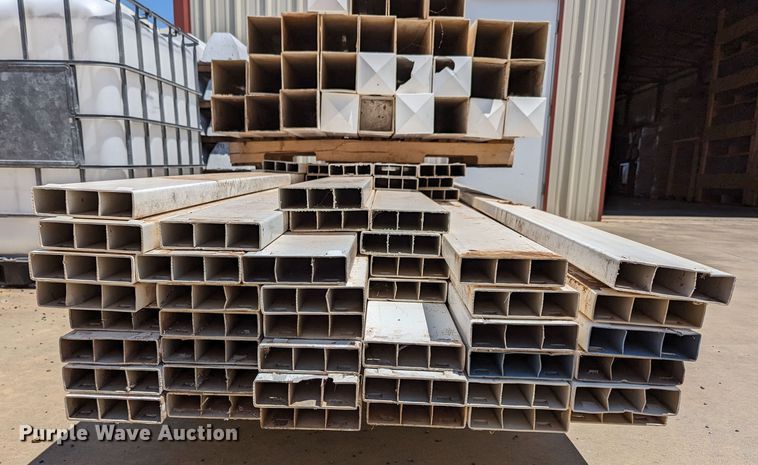 image for item LM9939 Approximately 240' of vinyl fence