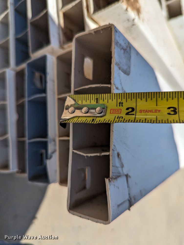 image for item LM9939 Approximately 240' of vinyl fence