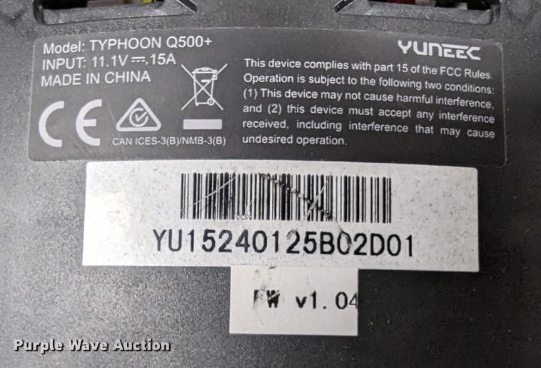 image for item LM9942 Yuneec Typhoon Q500+  drone