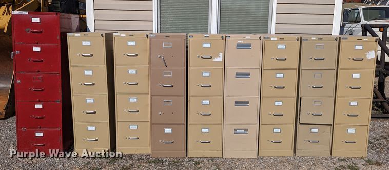 image for item LM9946 (9) Anderson Hickey HON vertical file cabinets