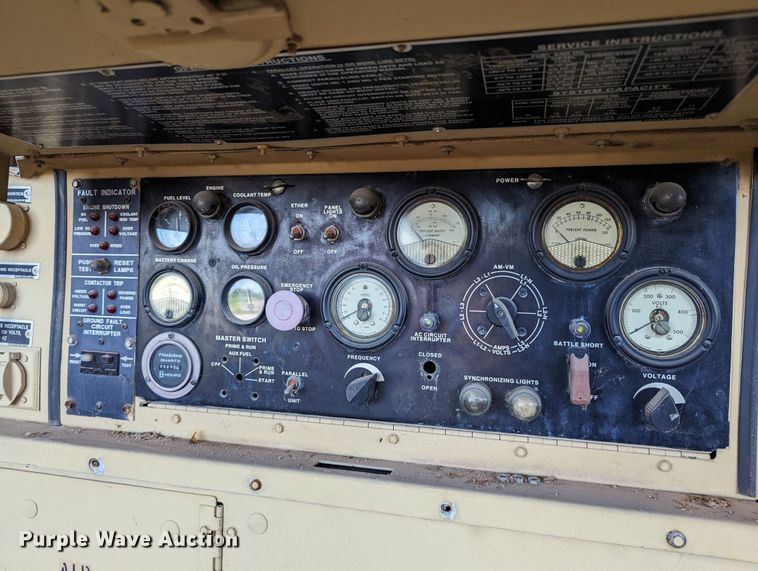 image for item LM9948 1998 Fermont MEP-806A  generator