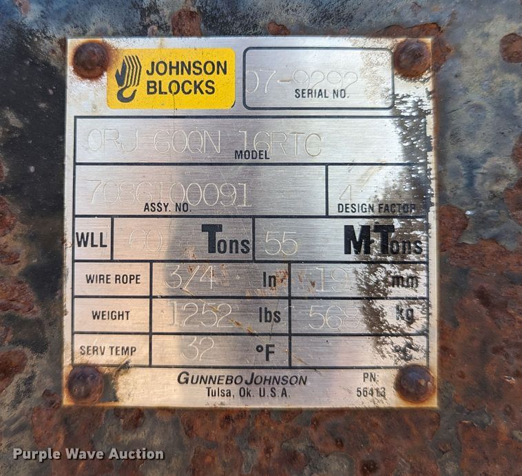 image for item LM9950 2002 Grove RT700E  crane