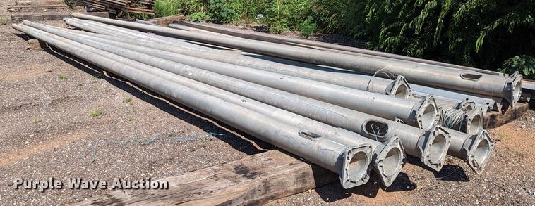 image for item LM9952 (12) metal light poles