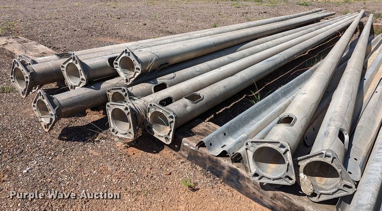 image for item LM9952 (12) metal light poles