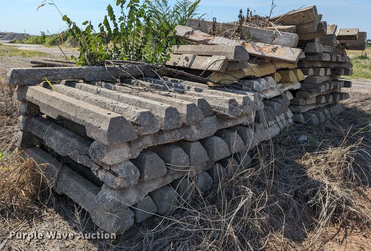 image for item LM9954 Approximately 220 concrete parking stops