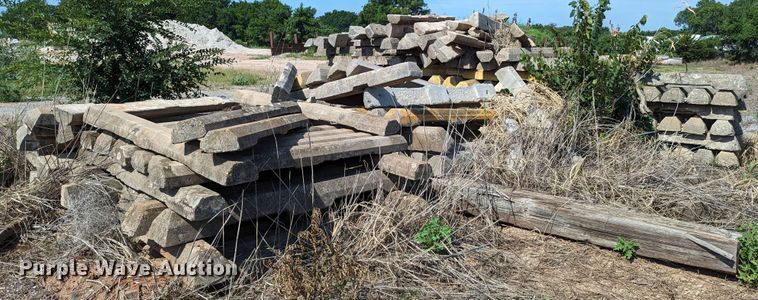 image for item LM9954 Approximately 220 concrete parking stops