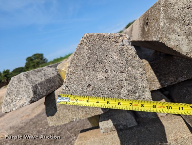 image for item LM9954 Approximately 220 concrete parking stops