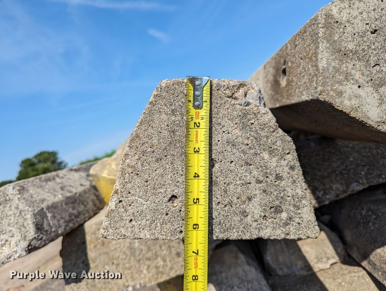 image for item LM9954 Approximately 220 concrete parking stops