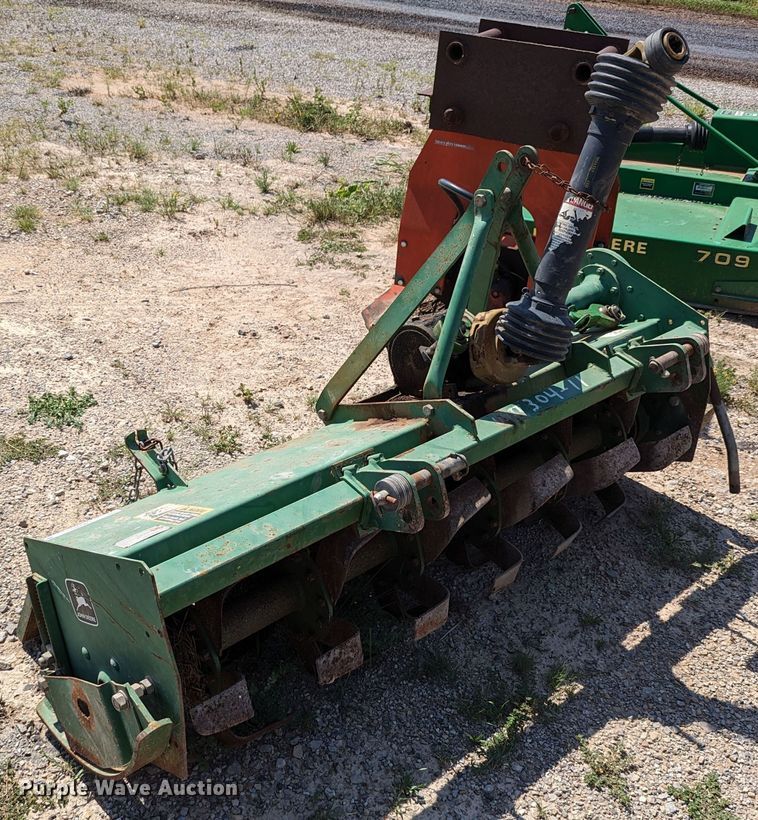 image for item LM9960 John Deere 660  rototiller