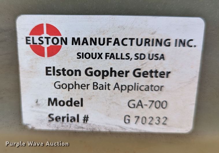 image for item LM9961 Elston GA-700  gopher getter applicator
