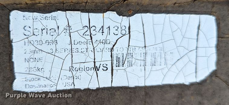 image for item LM9968 2006 Geith HD30  36"W excavator bucket