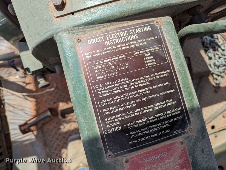 image for item LM9969 Caterpillar D7F  dozer