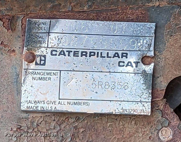 image for item LM9969 Caterpillar D7F  dozer