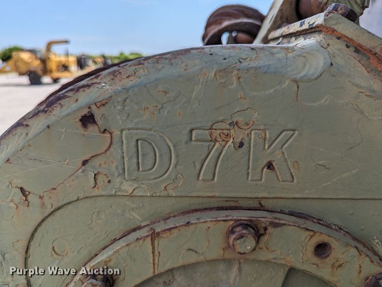 image for item LM9969 Caterpillar D7F  dozer