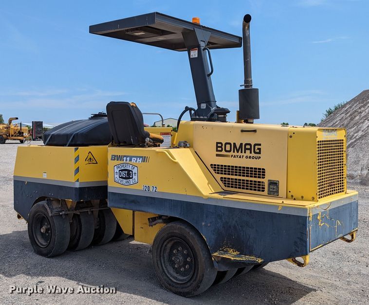 image for item LM9970 Bomag BW11RH  pneumatic roller