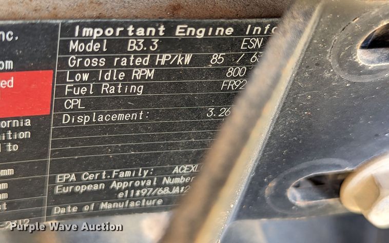 image for item LM9970 Bomag BW11RH  pneumatic roller