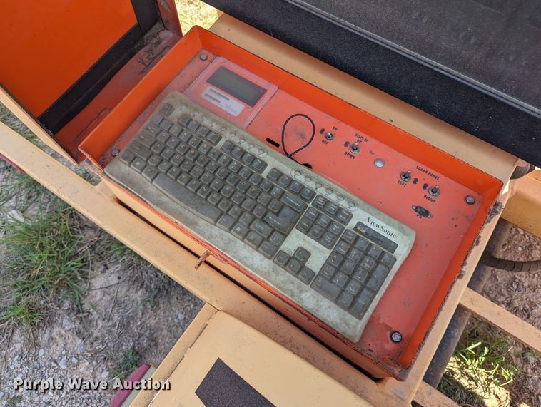 image for item LM9973 Daktronics  message board trailer